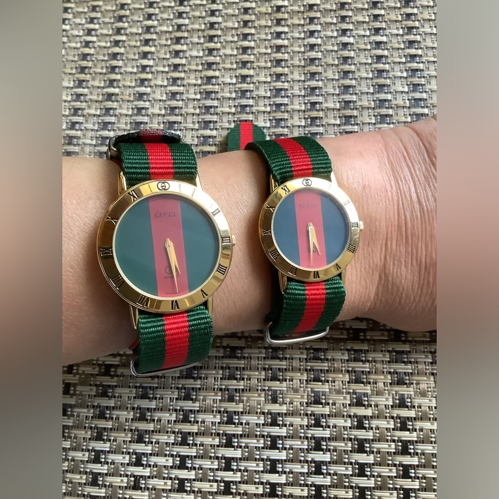 Gucci Gold-Tone watch for young man or lady ❤️💚 - Picture 11 of 12